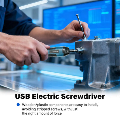 Premium Ergonomic Rechargeable Cordless Electric Screwdriver Set