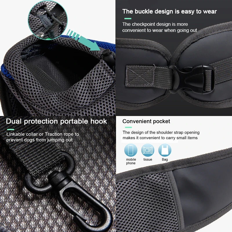 Premium Hands-Free Pet Carrier Travel Backpack