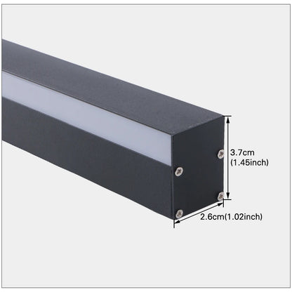 Sleek Energy Efficient Outdoor LED Wall Lamp