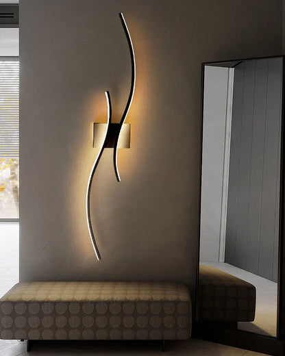 Elegant Designer Wireless Rechargeable Wall Sconce