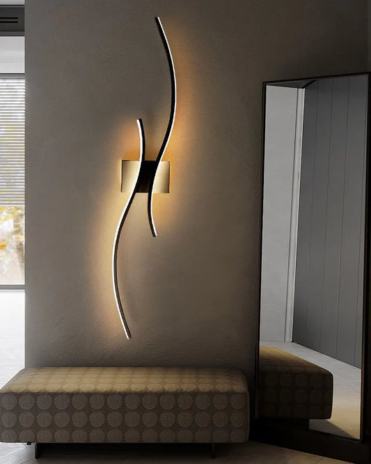 Elegant Designer Wireless Rechargeable Wall Sconce