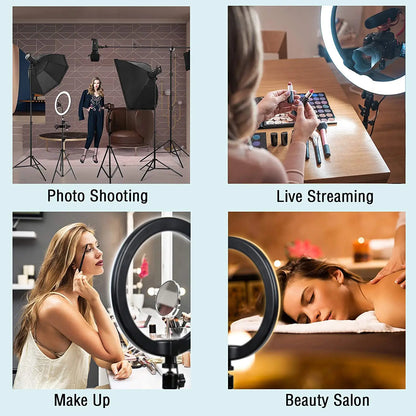 Stylish Fully Adjustable Selfie Ring Light