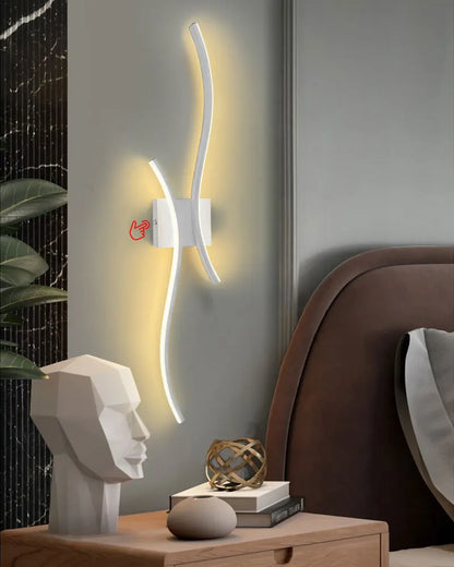 Elegant Designer Wireless Rechargeable Wall Sconce