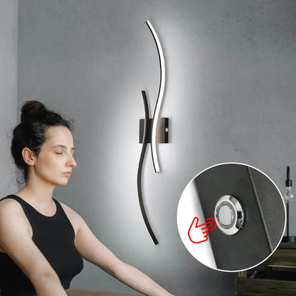 Elegant Designer Wireless Rechargeable Wall Sconce